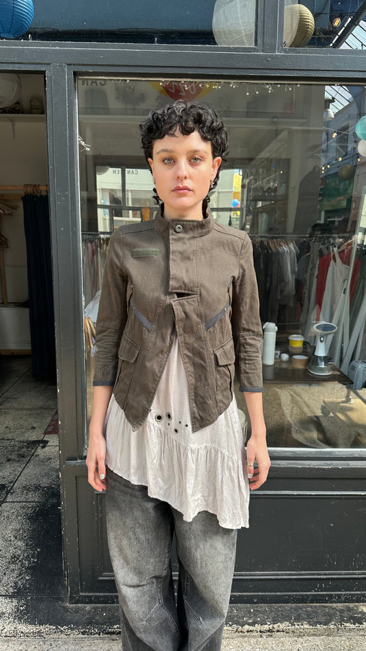 G star khaki military jacket