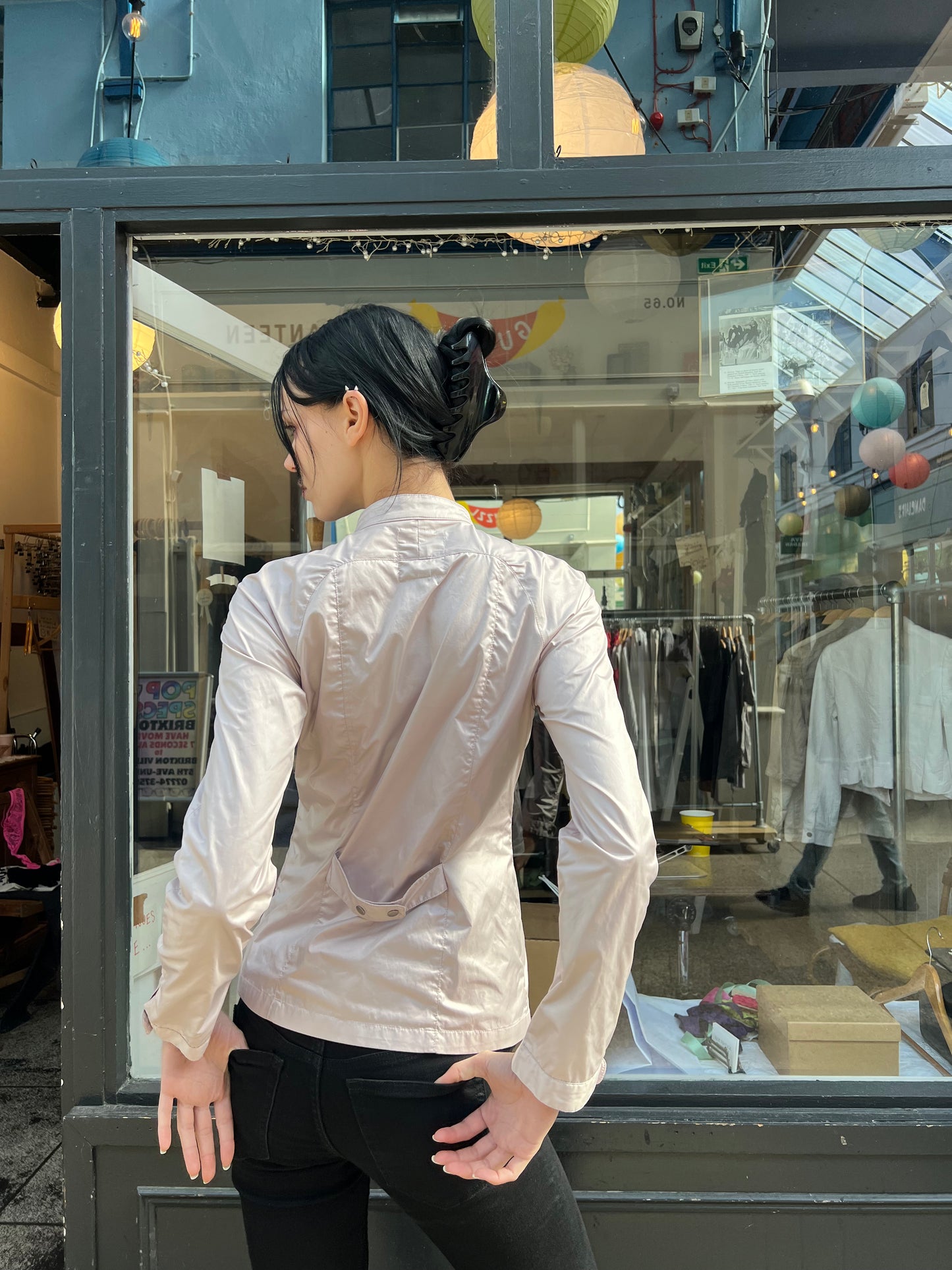 PInk light jacket