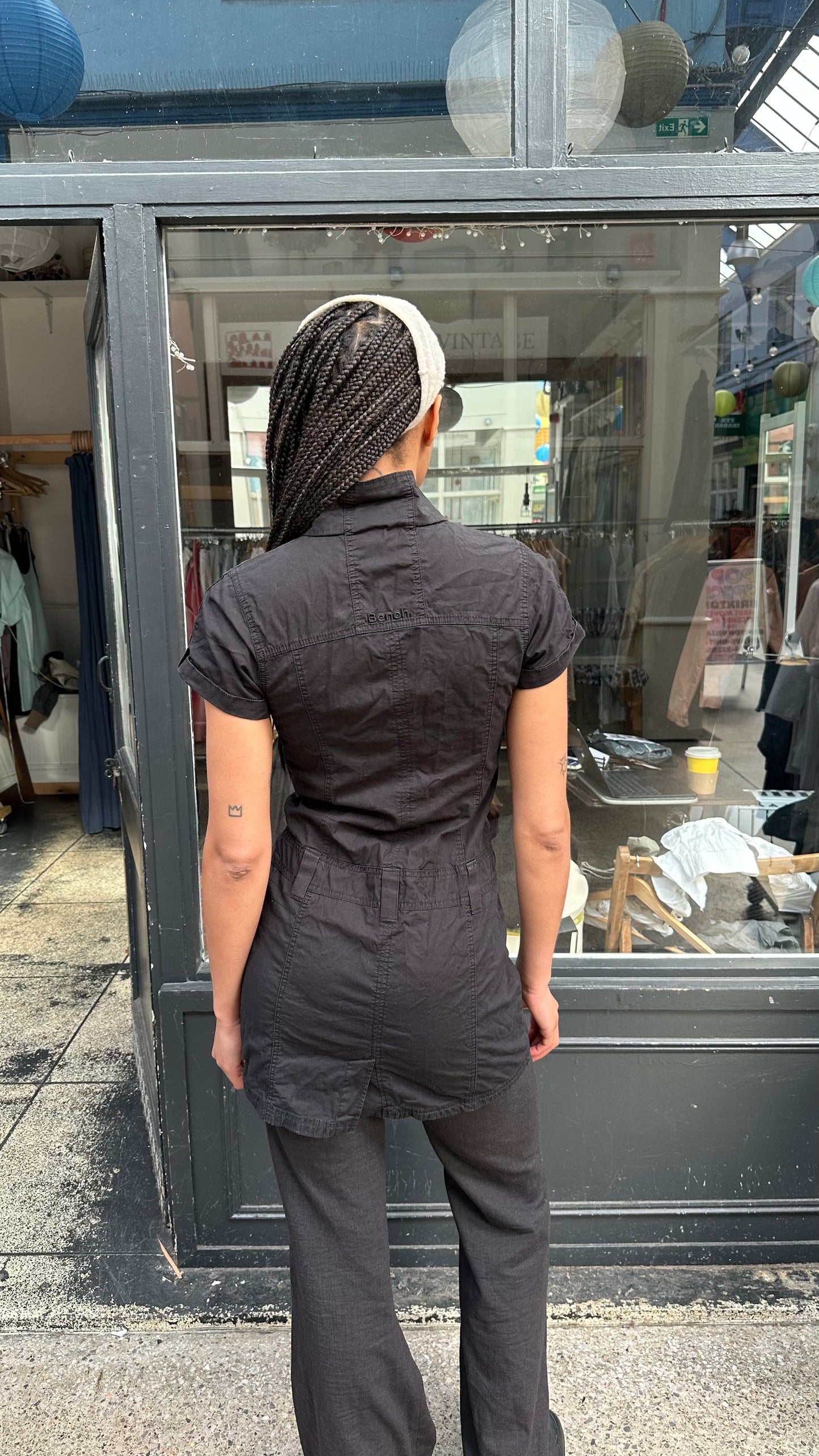 Bench black cargo dress