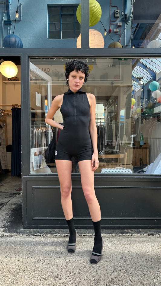 Black playsuit