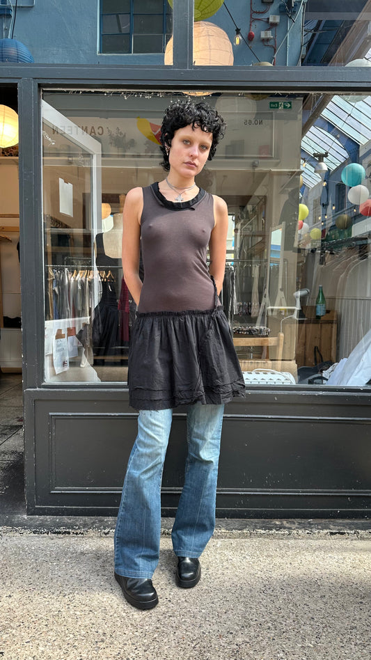 All saints drop waist dress