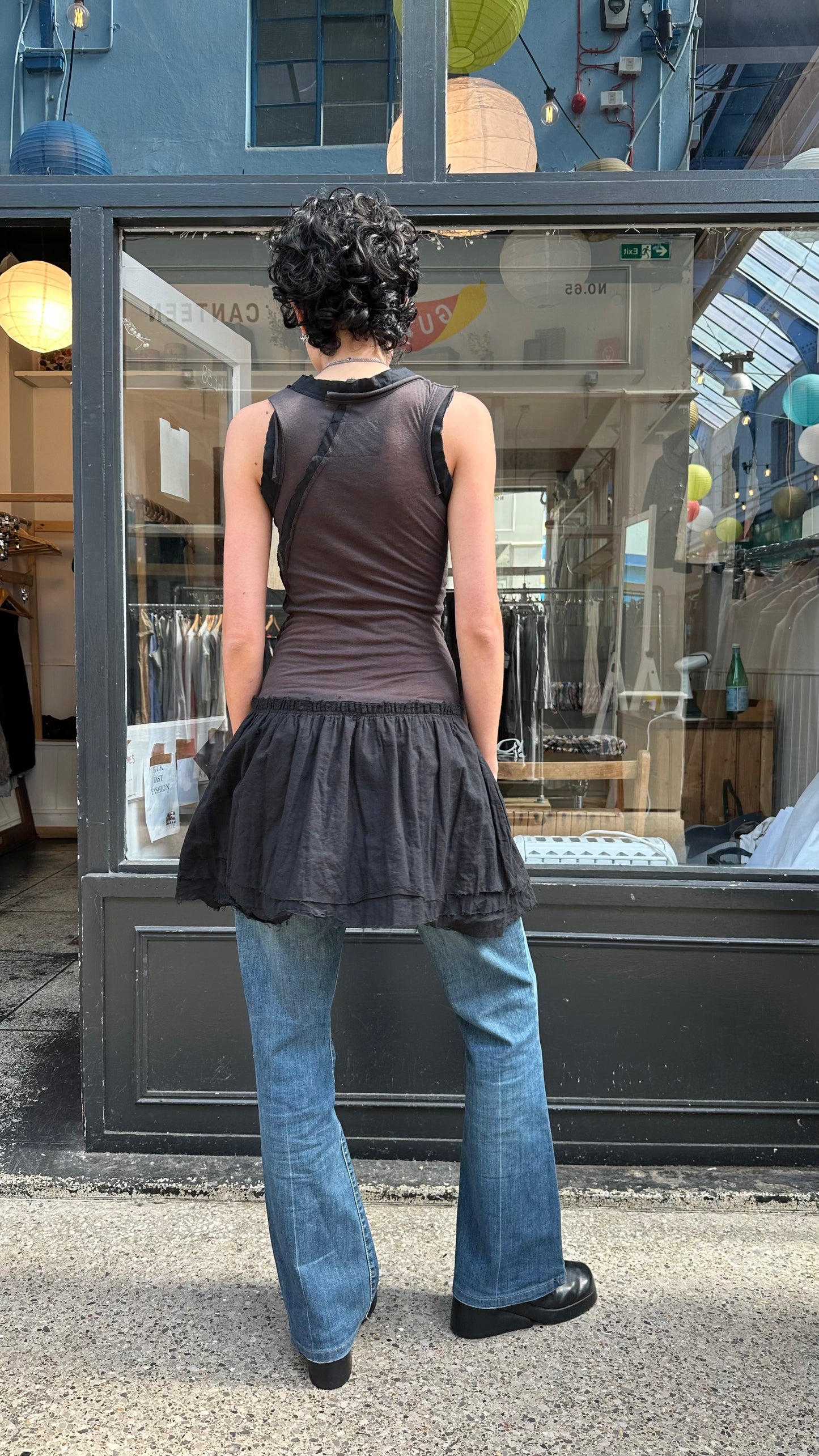 All saints drop waist dress