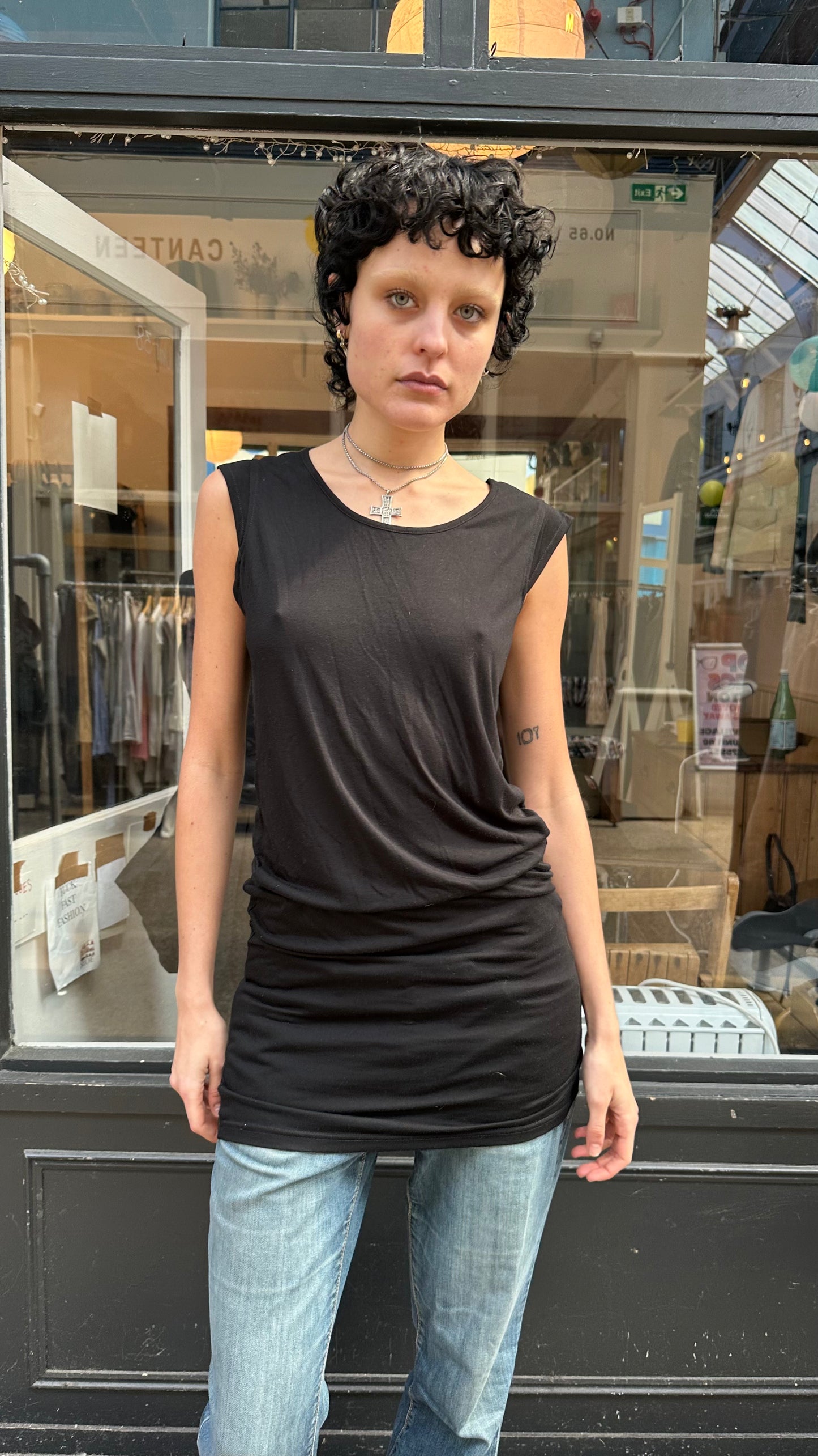 Bench black mini dress