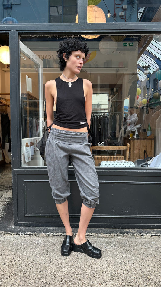 Grey bloomers
