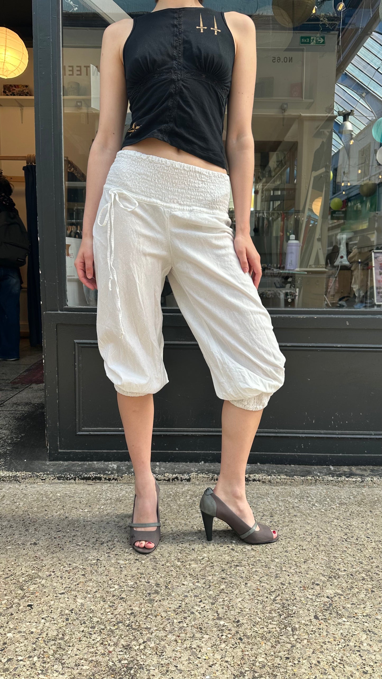 White bloomers