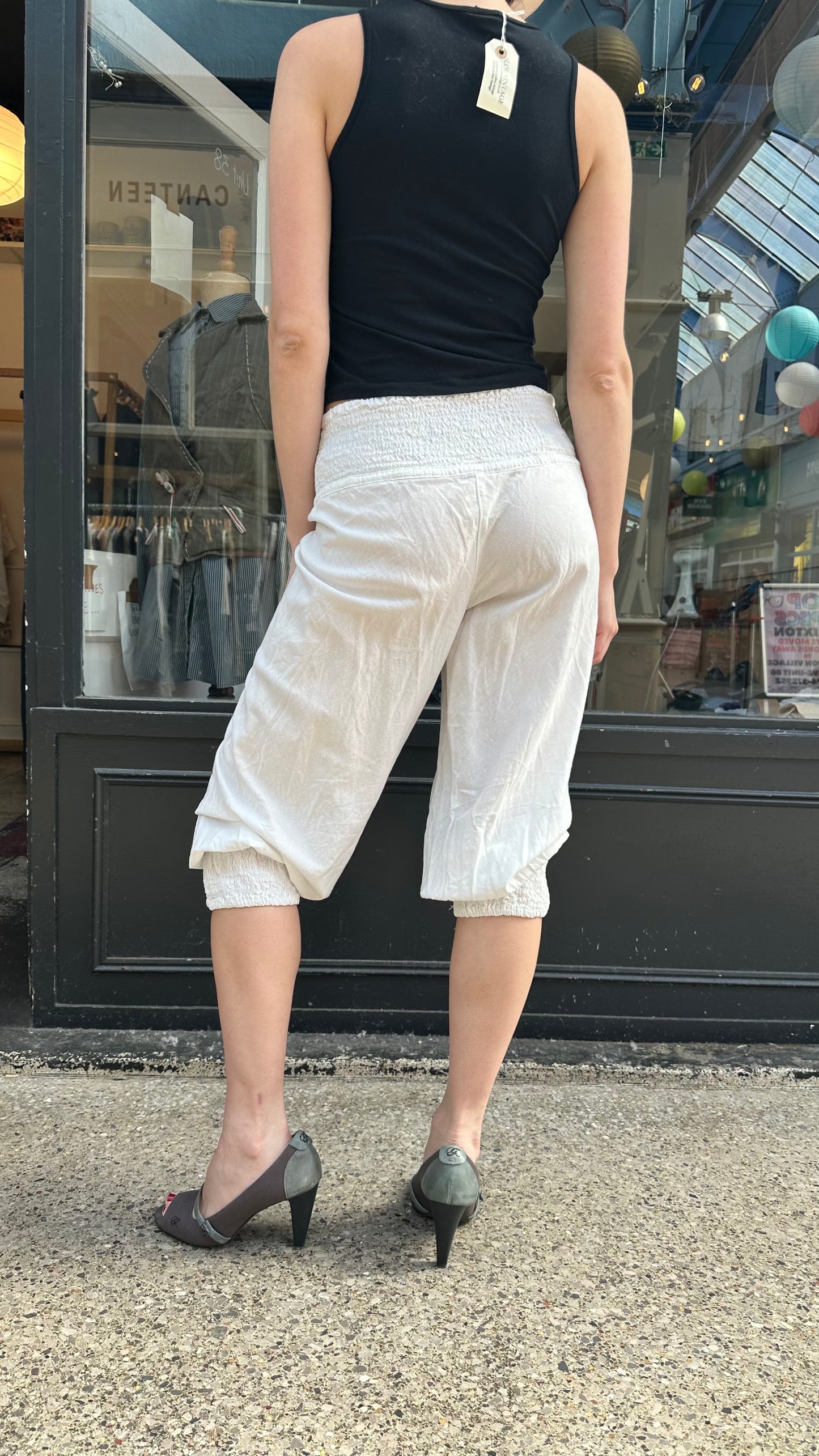 White bloomers