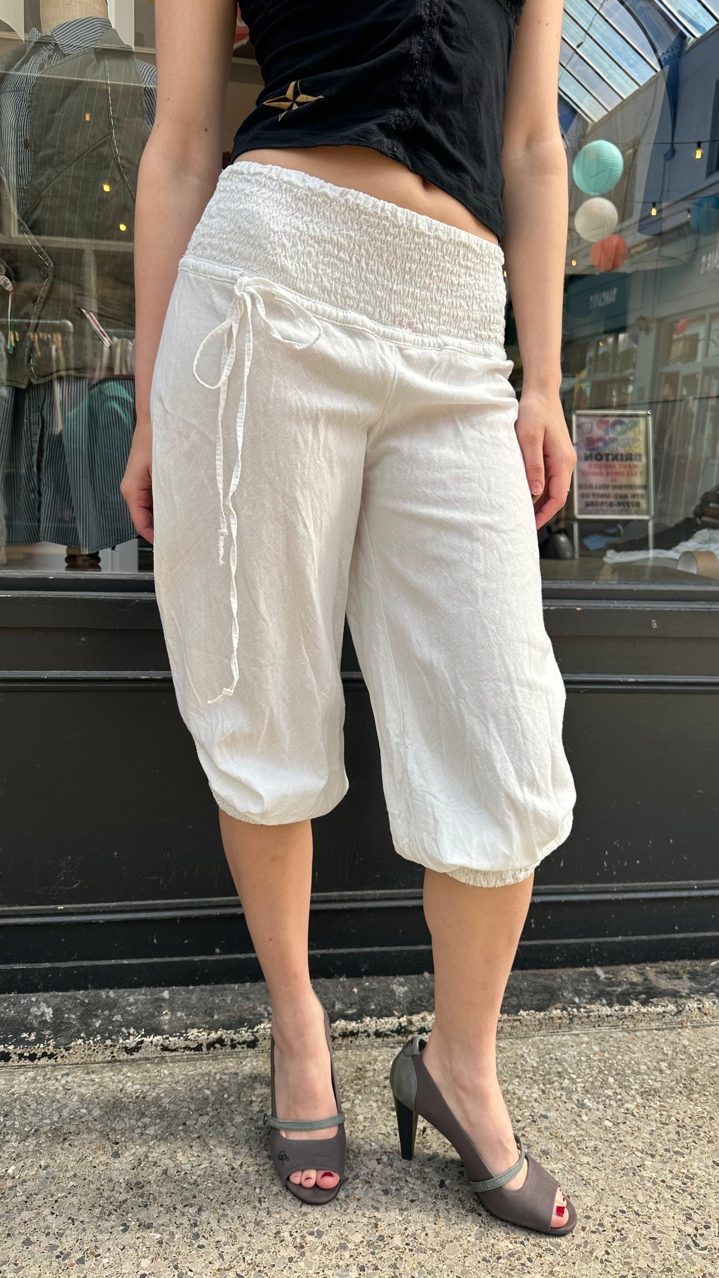 White bloomers