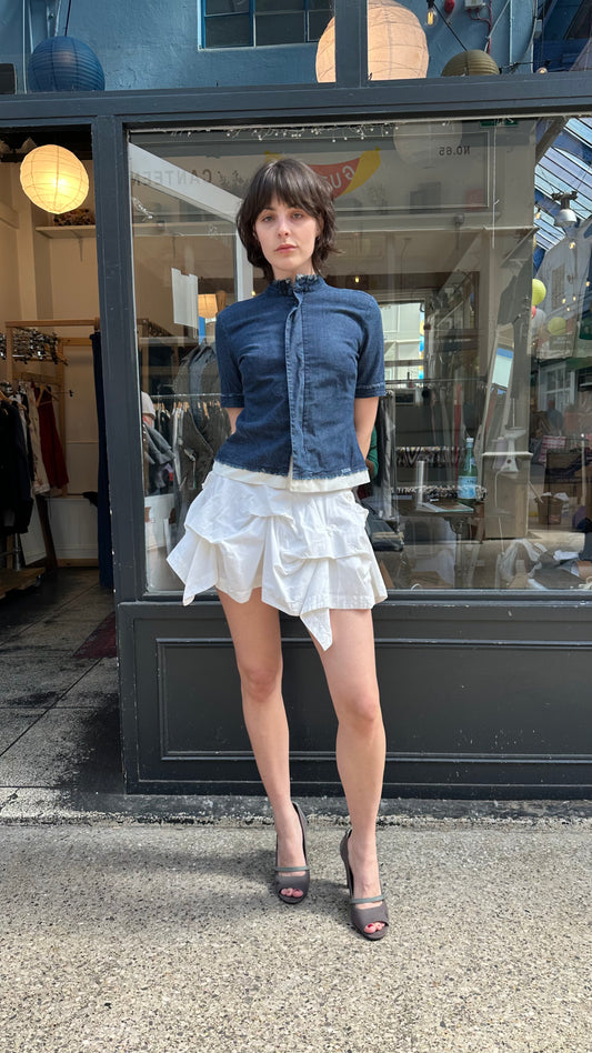 All saints ruffle skirt