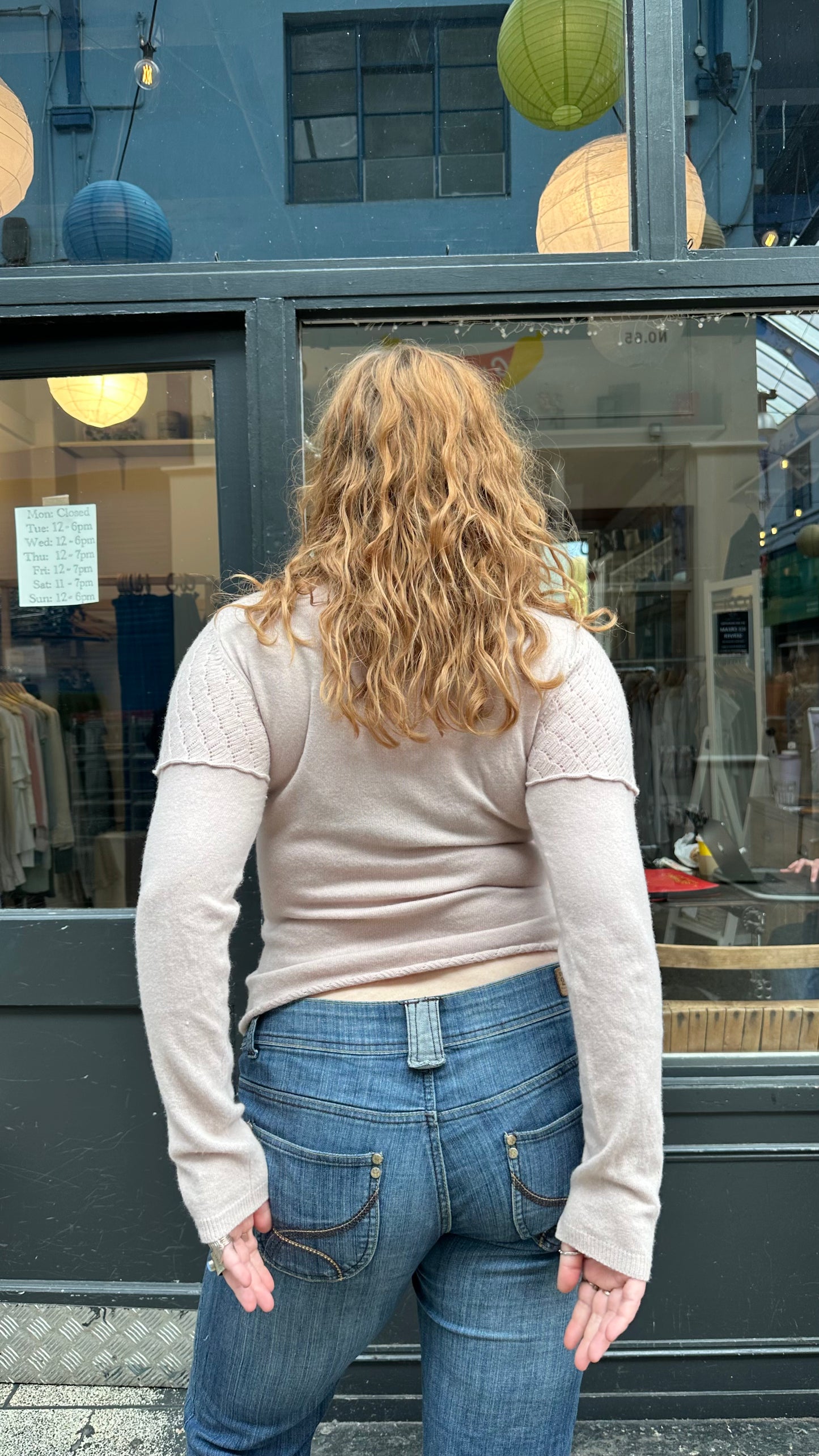 Baby pink jumper