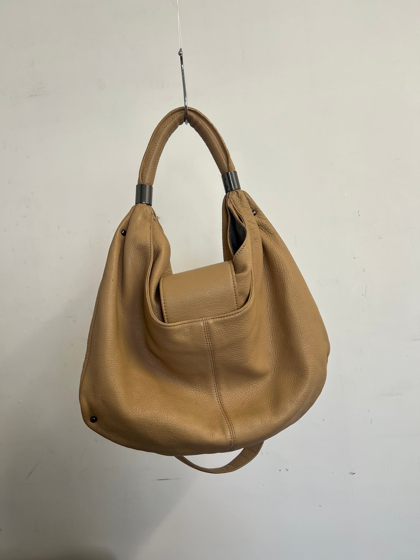 Tan  leather bag