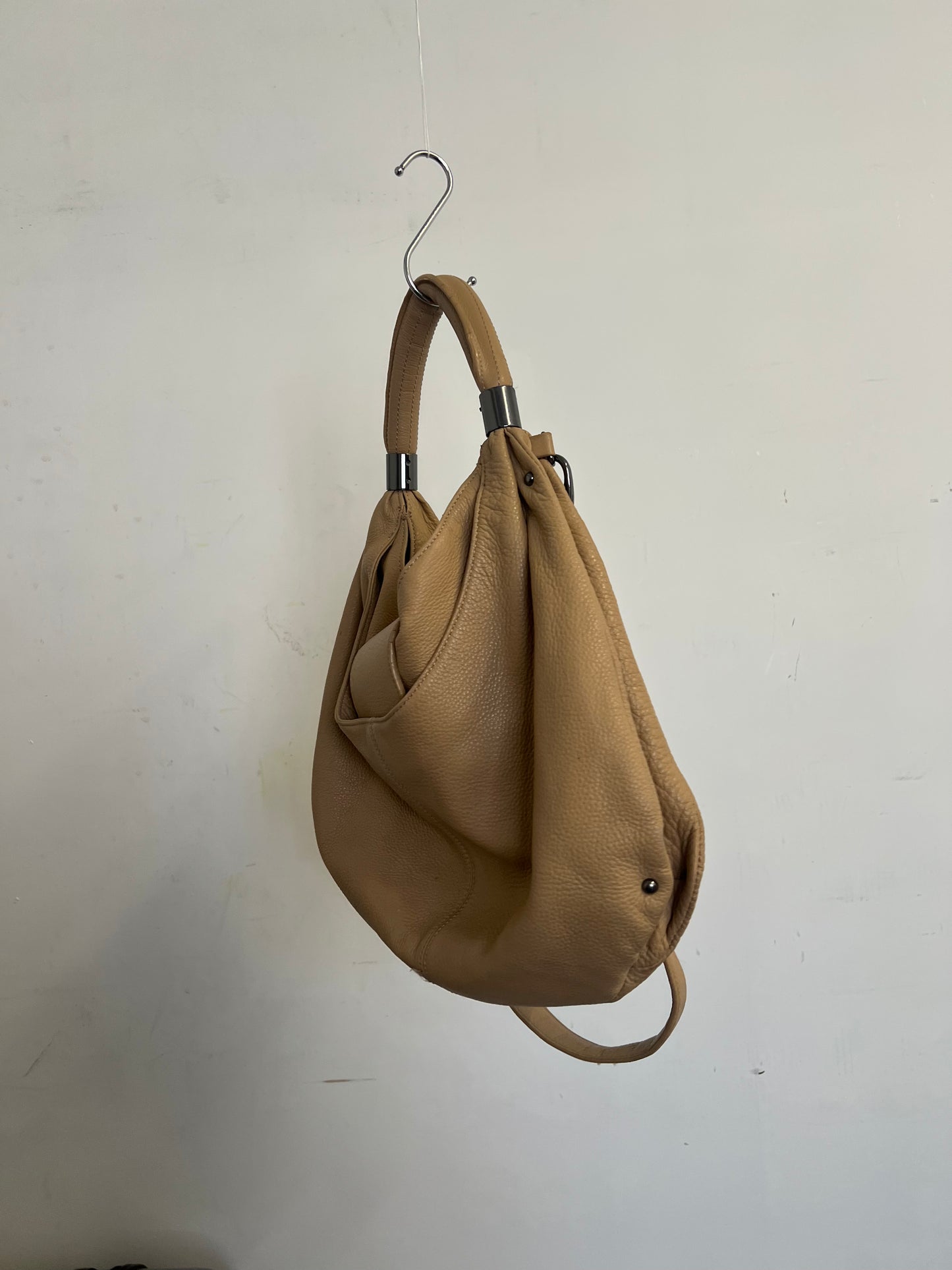 Tan  leather bag