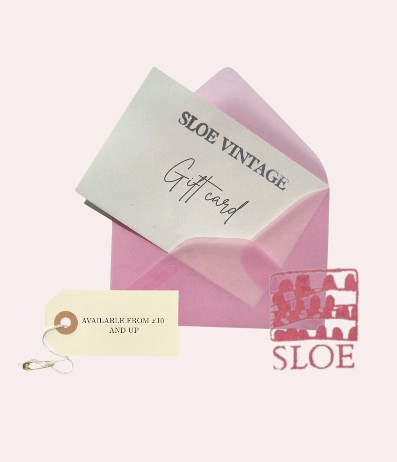 Sloe Vintage Gift Card